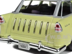 1955 Chevy Nomad Yellow 1/24 Diecast Car Model Motormax 73248