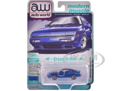 1988 Chrysler Conquest TSi Bright Blue Metallic "Modern Muscle" Series 1/64 Diecast Model Car by Auto World
