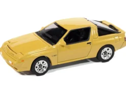 1988 Chrysler Conquest TSi San Marino Yellow "Modern Muscle" Series 1/64 Diecast Model Car by Auto World