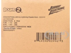 Classic Gold Collection 2025 Release 1 Set B of 6 Cars 1/64 Diecast Model Cars by Johnny Lightning