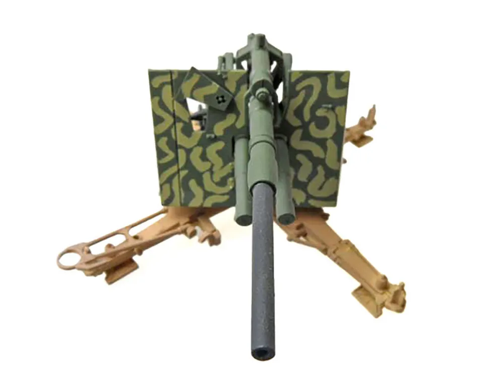 8.8cm Flak36 Gun "FlaRgt., Hermann Goring, Sicily" (1943) German Army 1/72 Diecast Model by Panzerstahl