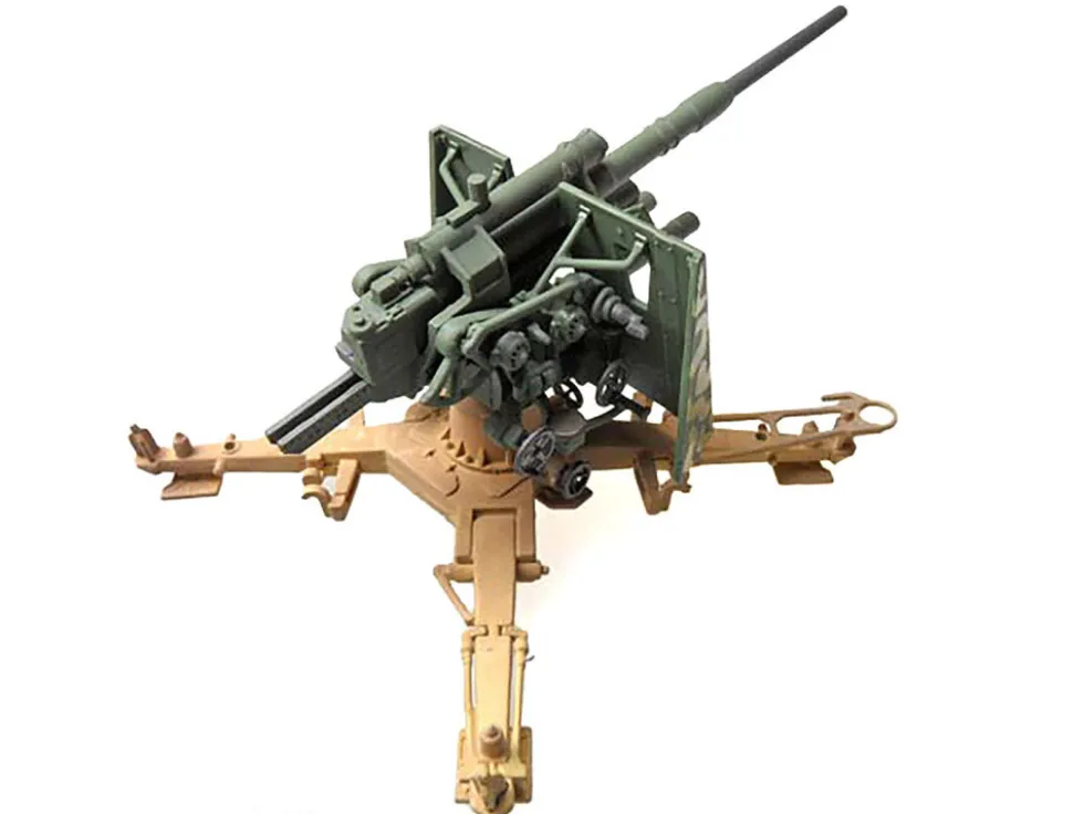 8.8cm Flak36 Gun "FlaRgt., Hermann Goring, Sicily" (1943) German Army 1/72 Diecast Model by Panzerstahl