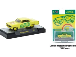 Coca-Cola Set of 3 pieces Release 53 Limited Edition to 10000 pieces Worldwide 1/64 Diecast Model Cars by M2 Machines