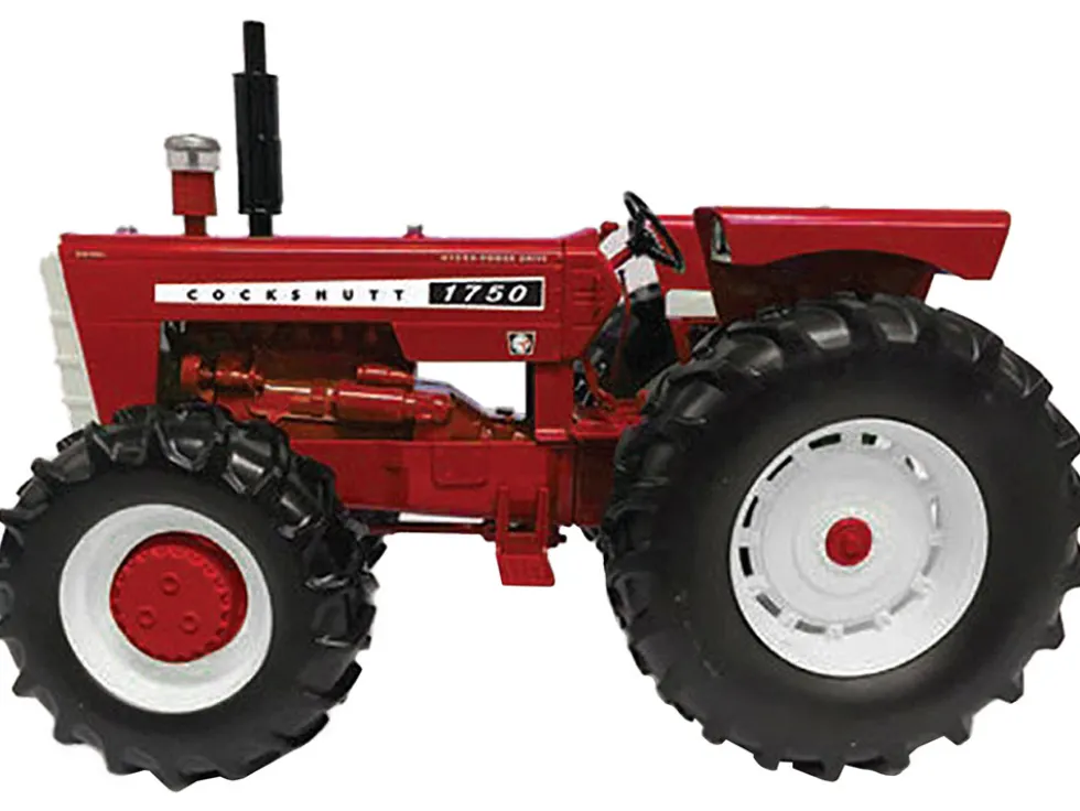 Cockshutt 1750 FWA Front Wheel Assist) Tractor Red Classic Series 1/16 Diecast Model SpecCast SCT924
