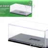Collectible Acrylic Display Show Case with Black Plastic Base for 1/64 Scale Model Cars Greenlight 55025-2