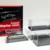 6 Collectible Display Show Cases for 1/64 Scale Model Cars Auto World AWDC008