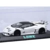 Collectible Display Show Case with Black Plastic Base and Green "LBWK" Logo for 1/18-1/24 Scale Model Cars by Autoart
