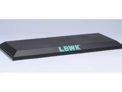 Collectible Display Show Case with Black Plastic Base and Green 