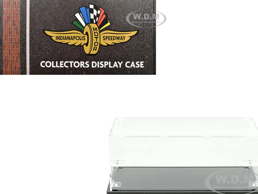 Collectible Display Show Case "Yard of Bricks - Indianapolis Motor Speedway" for 1/18 Scale Model Cars by IXO Models