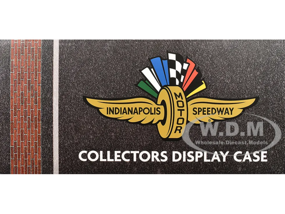 Collectible Display Show Case "Yard of Bricks - Indianapolis Motor Speedway" for 1/18 Scale Model Cars by IXO Models