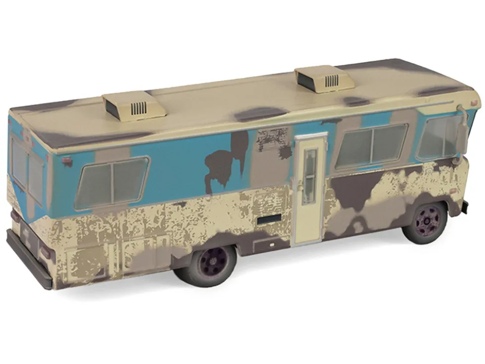 1972 Condor II RV (Recreational Vehicle) "Going on Vacation" Evergreen (Weathered) "Hobby Exclusive" Series 1/64 Diecast Model Car by Greenlight