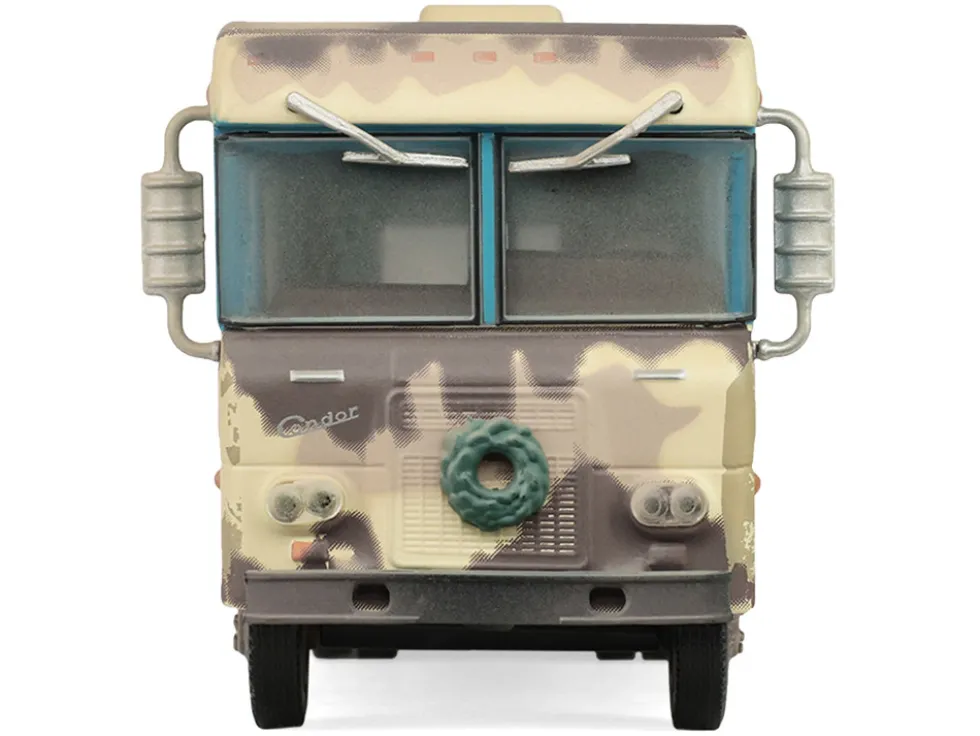 1972 Condor II RV (Recreational Vehicle) "Going on Vacation" Evergreen (Weathered) "Hobby Exclusive" Series 1/64 Diecast Model Car by Greenlight