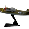 Consolidated B 24J Liberator Bomber Aircraft Witchcraft 467th Bomb Group 790 Bomb Squadron United States Army Air Forces 1/163 Diecast Model Airplane Postage Stamp PS5557-3