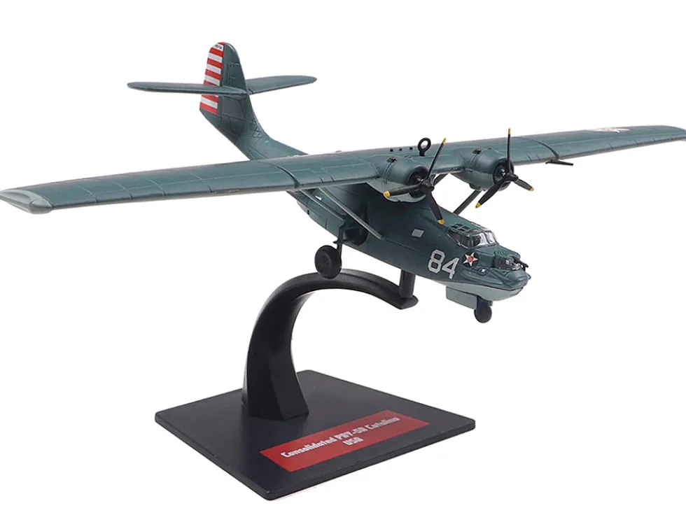 Consolidated PBY-5A Catalina Aircraft "United States Navy" 1/144 Diecast Model by Diecast of Defense