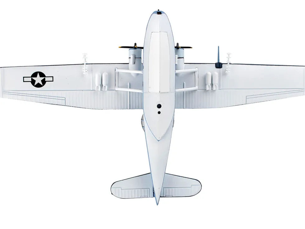Consolidated PBY 5A Catalina Patrol Aircraft Bureau Number 48294 United States Navy 1/150 Diecast Model Airplane Postage Stamp PS5556-4