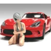 Cosplay Girls 6 piece Figure Set for 1/24 Scale Models American Diorama 24301 24302 24303 24304 24305 24306