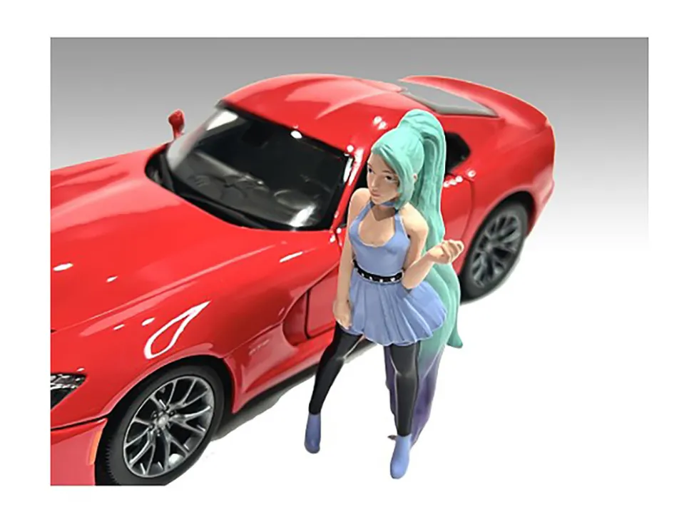 Cosplay Girls 6 piece Figure Set for 1/18 Scale Models American Diorama 18301-18302 18303 18304 18305 18306