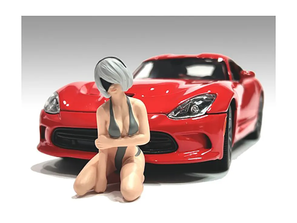 Cosplay Girls 6 piece Figure Set for 1/18 Scale Models American Diorama 18301-18302 18303 18304 18305 18306