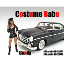 Costume Babes 4 Piece Figure Set For 1:24 Scale Models American Diorama 23917-23918-23919-23920