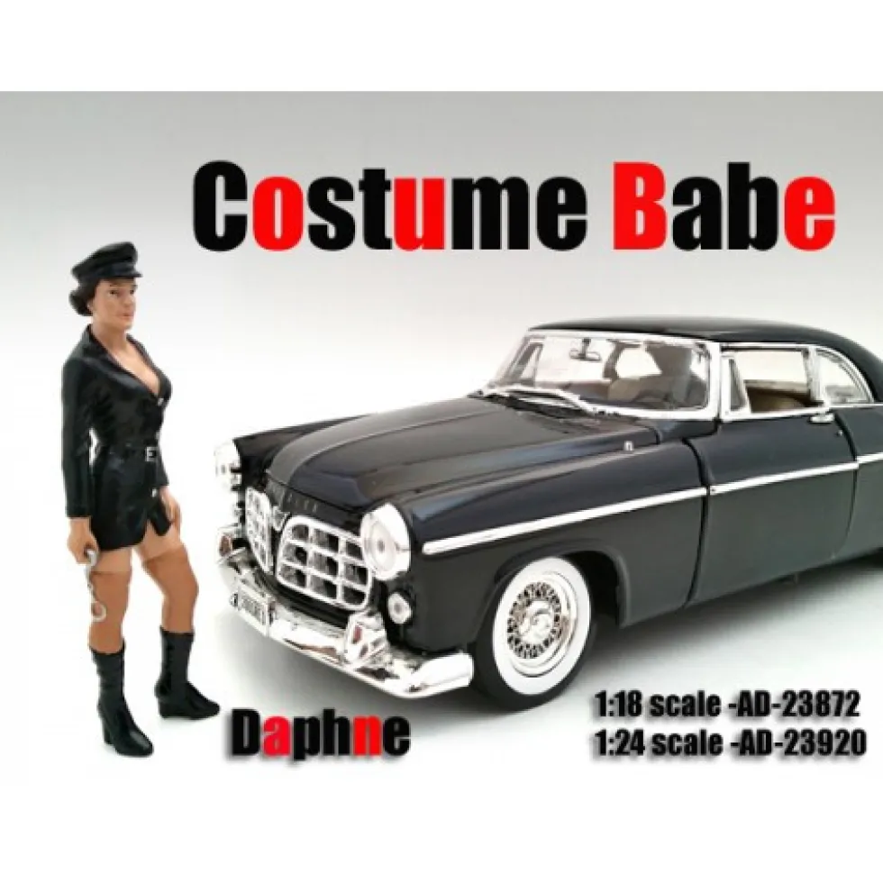 Costume Babes 4 Piece Figure Set For 1:24 Scale Models American Diorama 23917-23918-23919-23920