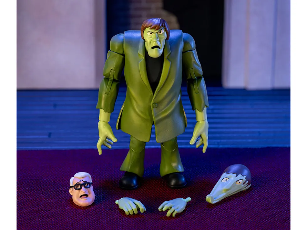 Creeper 6" Moveable Figure with Accessories and Alternate Head and Hands "Scooby-Doo!" Franchise Model by Jada