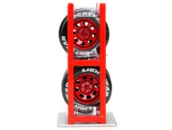 Cruising Lightning McQueen Red Metallic with Extra Wheels Disney & Pixar