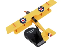 Curtiss JN4 Jenny Biplane Aircraft US Air Mail Service United States Army 1/100 Diecast Model Airplane Postage Stamp PS5810-1
