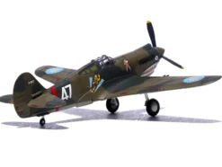 Curtiss P-40B/C Warhawk Fighter Aircraft "White 47, Robert T. Smith, 3rd Squadron, Hell's Angels, Chinese Air Force, Burma" (1942) 1st American Volunteer Group 1/72 Diecast Model Airplane by Legion