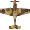 Curtiss P-40B Tomahawk MK IIB Aircraft Fighter 112 Squadron Royal Air Force AK402, GA-F North Africa October 1941 WW2 Aircrafts Series 1/72 Diecast Model Forces of Valor FOV-812060A