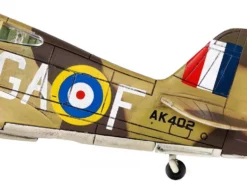 Curtiss P-40B Tomahawk MK IIB Aircraft Fighter 112 Squadron Royal Air Force AK402, GA-F North Africa October 1941 WW2 Aircrafts Series 1/72 Diecast Model Forces of Valor FOV-812060A