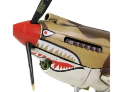 Curtiss P-40B Tomahawk MK IIB Aircraft Fighter 112 Squadron Royal Air Force AK402, GA-F North Africa October 1941 WW2 Aircrafts Series 1/72 Diecast Model Forces of Valor FOV-812060A