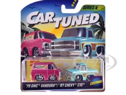 Customs Series 4 Double Pack Set of 2 Cars Diecast Model Cars by CarTuned