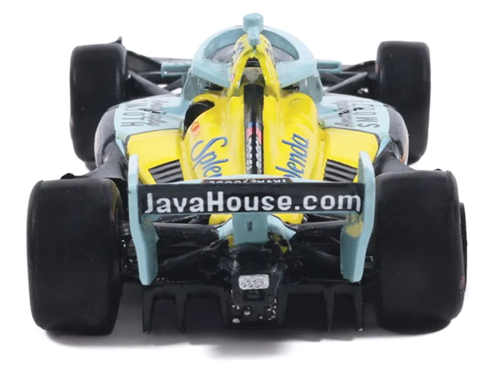Dallara IndyCar #20 Alexander Rossi "Java House" Ed Carpenter Racing (Road Course Configuration) "NTT IndyCar Series" (2026) 1/64 Diecast Model Car by IXO Models