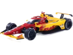 Dallara IndyCar #10 Alex Palou "DHL - Chip Ganassi Racing" Winner "Indianapolis 500" (2025) 1/64 Diecast Model Car by IXO Models