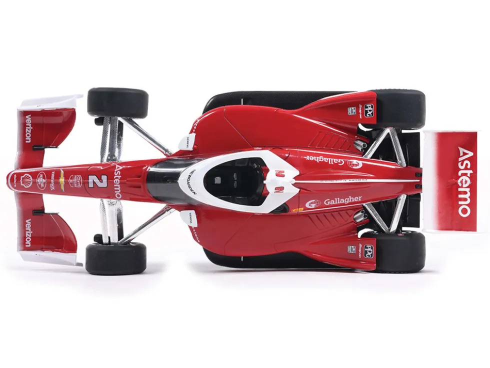 Dallara IndyCar #2 Josef Newgarden "Astemo" Team Penske (Road Course Configuration) "NTT IndyCar Series" (2026) 1/18 Diecast Model Car by IXO Models