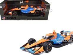 Dallara IndyCar #6 Nolan Siegel "NTT Data" Arrow McLaren (Road Course Configuration) "NTT IndyCar Series" (2026) 1/18 Diecast Model Car by IXO Models
