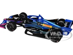 Dallara IndyCar #28 Romain Grosjean DNSFilter Andretti Autosport Road Course Configuration NTT IndyCar Series 2023 1/18 Diecast Model Car Greenlight 11223