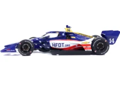 Dallara IndyCar #14 Santino Ferrucci "HFOT.Org" AJ Foyt Racing (Road Course Configuration) "NTT IndyCar Series" (2026) 1/18 Diecast Model Car by IXO Models