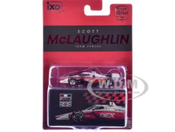 Dallara IndyCar #3 Scott McLaughlin "DEX" Team Penske (Road Course Configuration) "NTT IndyCar Series" (2026) 1/64 Diecast Model Car by IXO Models