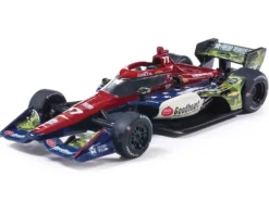 Dallara IndyCar #77 Sting Ray Robb "Goodheart Animal Health Center" Juncos Hollinger Racing (Road Course Configuration) "NTT IndyCar Series" (2026) 1/64 Diecast Model Car by IXO Models