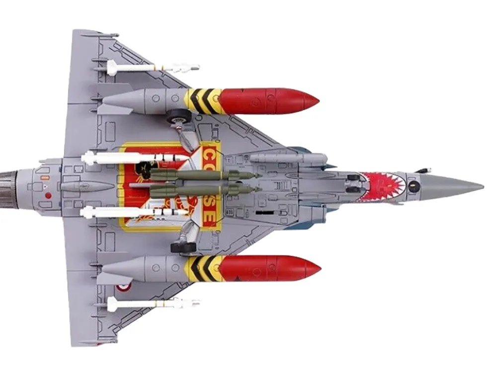 Dassault Mirage 2000 5F Fighter Aircraft 70th Anniversary of Corsica Squadron French Air Force Wing Series 1/72 Diecast Model Panzerkampf 14626PA