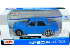 1971 Datsun 510 Blue Special Edition 1/24 Diecast Model Car Maisto 31518bl