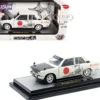 1970 Datsun 510 Light Gray with Japanese Graphics Limited Edition to 4050 pieces Worldwide 1/24 Diecast Model Car by M2 Machines