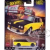 Datsun 510 Wagon Yellow and Black "Boulevard" Series Diecast Model Car by Hot Wheels