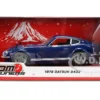 1972 Datsun 240Z Blue with White Stripes "JDM Tuners" Series 1/24 Diecast Model Car by Jada