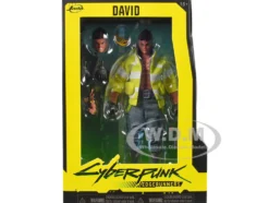 David Martinez 6" Moveable Figure with Accessories and Alternate Head and Hands "Cyberpunk: Edgerunners" (2022) TV Series Model by Jada