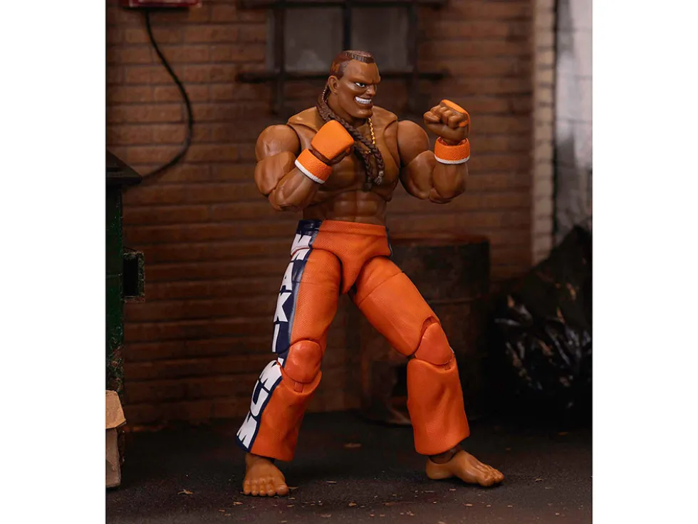 Dee Jay 6" Moveable Figure with Accessories and Alternate Head and Hands "Ultra Street Fighter II: The Final Challengers" (2017) Video Game Model by Jada