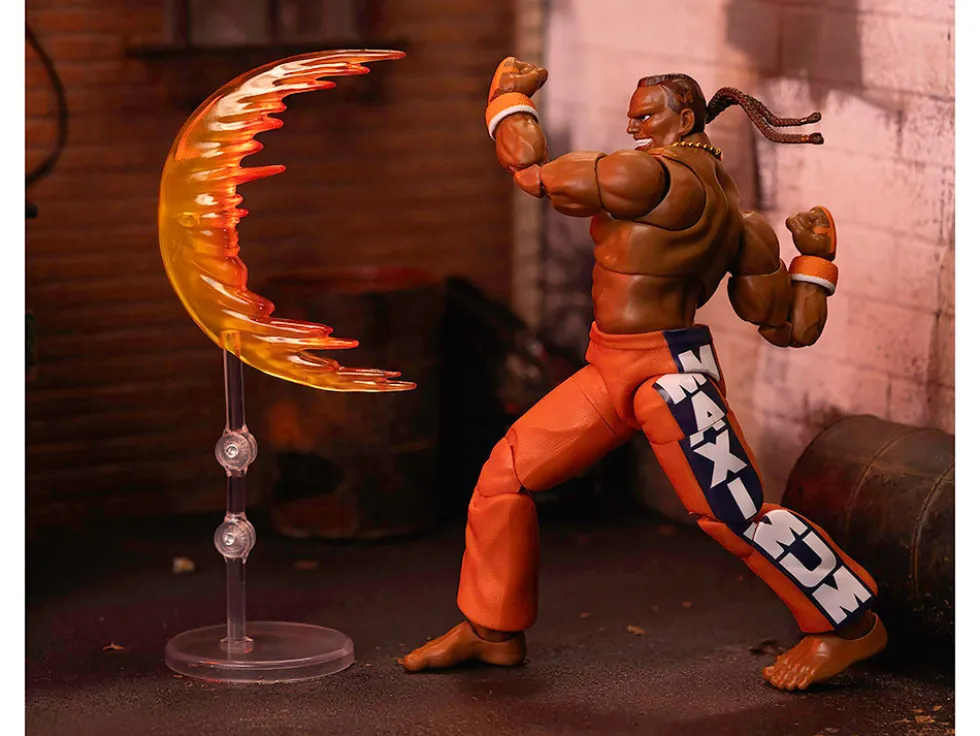 Dee Jay 6" Moveable Figure with Accessories and Alternate Head and Hands "Ultra Street Fighter II: The Final Challengers" (2017) Video Game Model by Jada