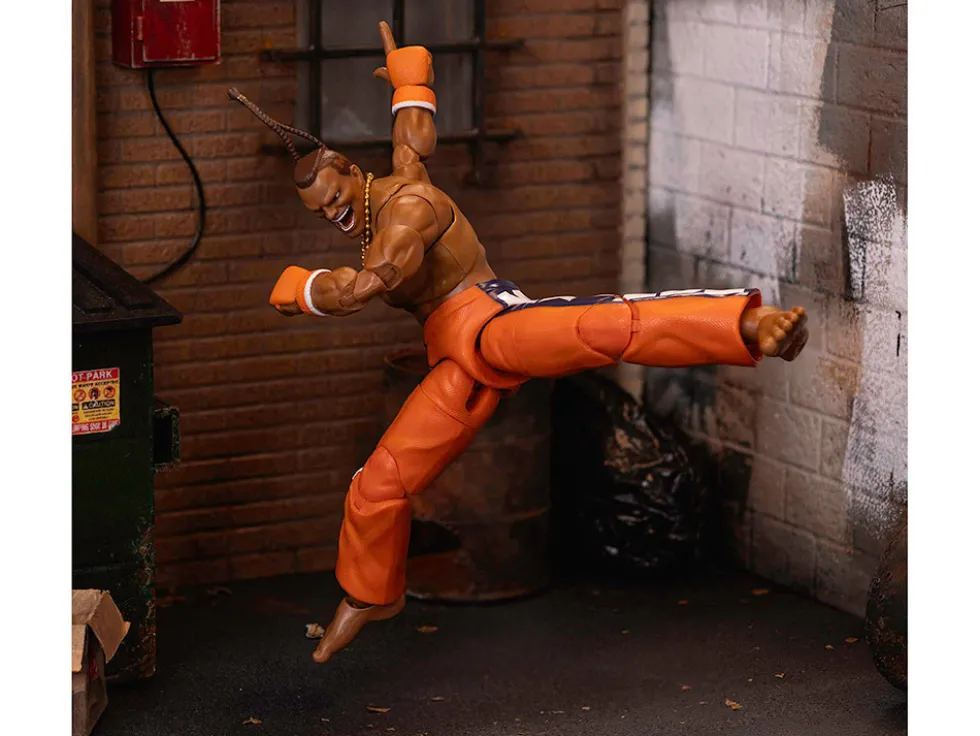 Dee Jay 6" Moveable Figure with Accessories and Alternate Head and Hands "Ultra Street Fighter II: The Final Challengers" (2017) Video Game Model by Jada