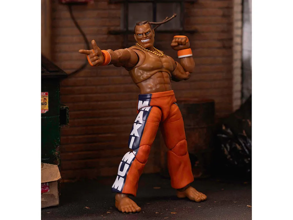 Dee Jay 6" Moveable Figure with Accessories and Alternate Head and Hands "Ultra Street Fighter II: The Final Challengers" (2017) Video Game Model by Jada